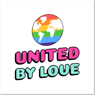 United by love Posters and Art